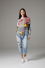 Load image into Gallery viewer, Oversized Fantasy Graphic Pattern Shirt
